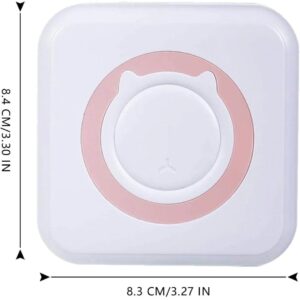 Mini Imprimanta Termica Portabila, Bluetooth - imagine 3