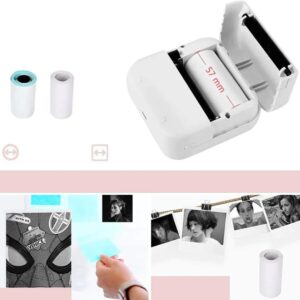 Mini Imprimanta Termica Portabila, Bluetooth - imagine 4